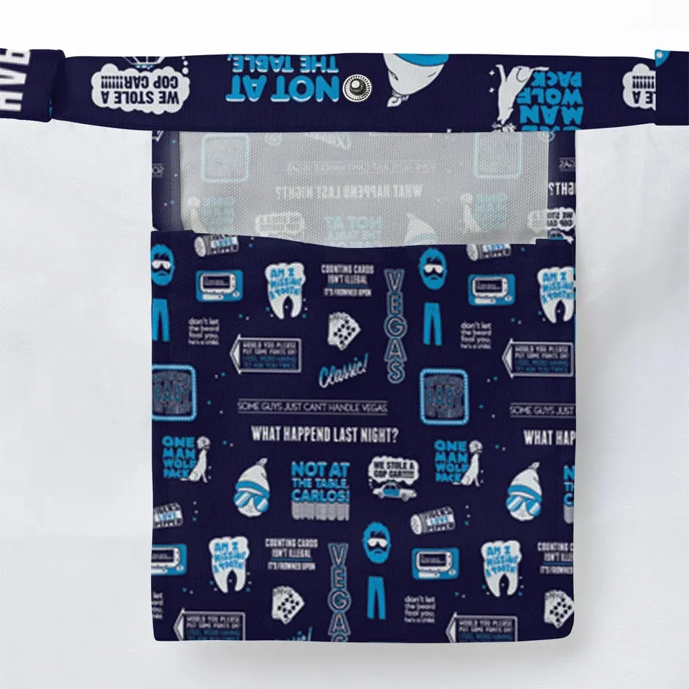 What Happened Last Night The Hangover Large Tote Bag - 3