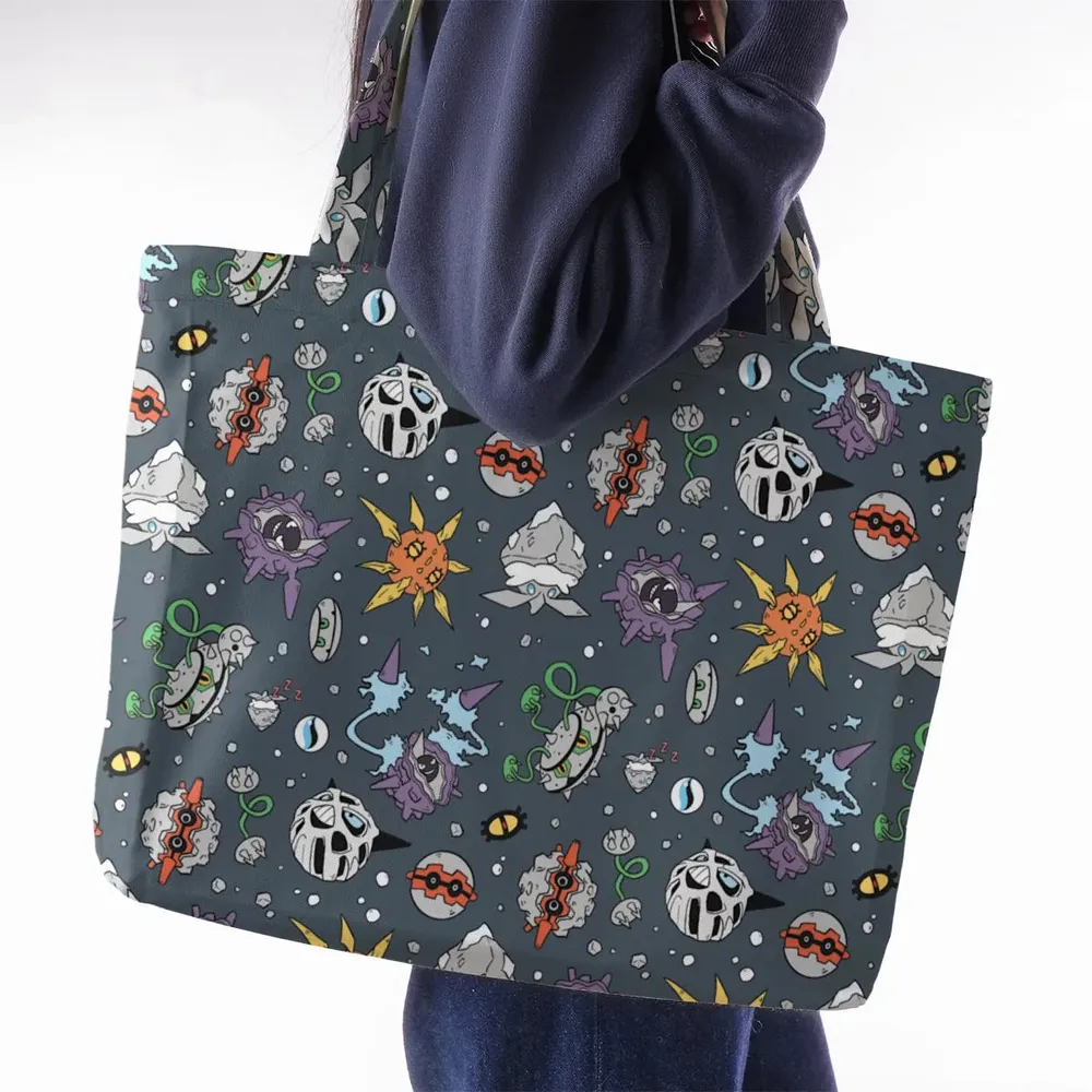 Rock Type Pokemon Large Tote Bag - 2
