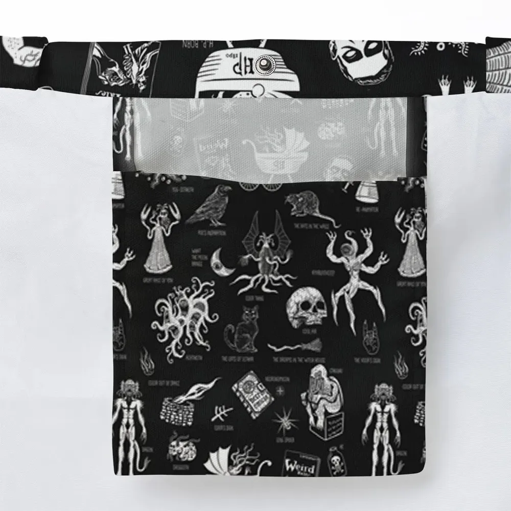 H.P. Lovecraft Monsters Large Tote Bag - 3