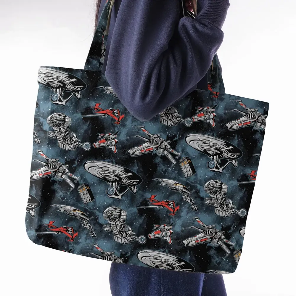 Ultimate Space Fleet Large Tote Bag - 2