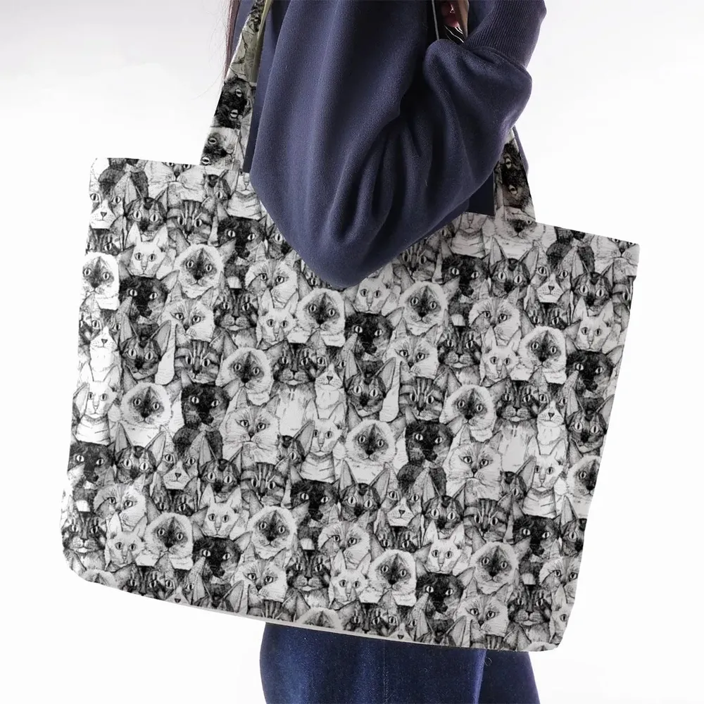 Just Cats Large Tote Bag - 2