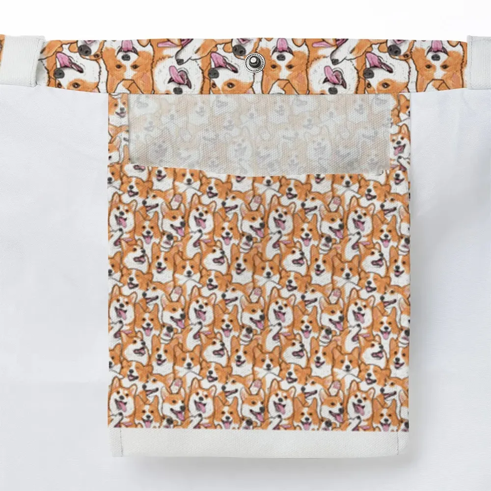 That's a lot of Corgi Large Tote Bag - 3