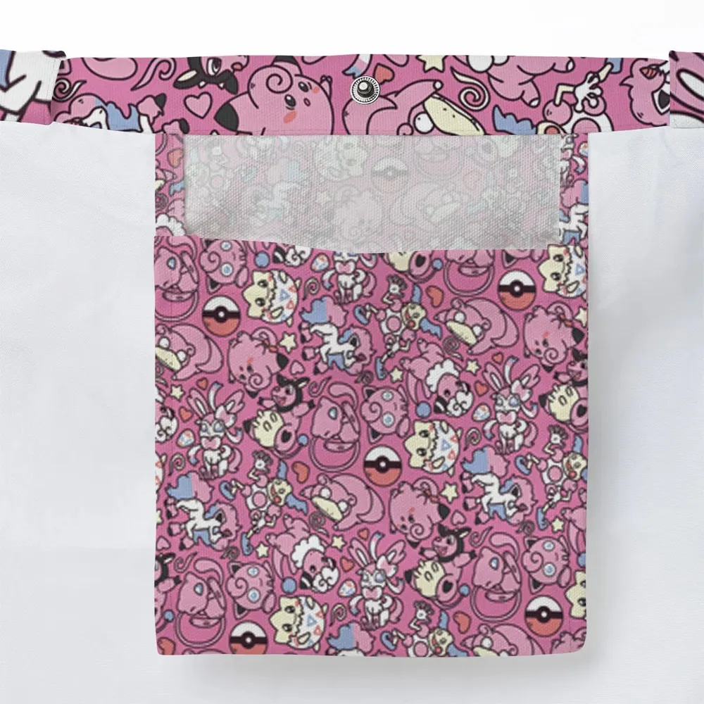 Fairy Pokemon Pattern Large Tote Bag - 3