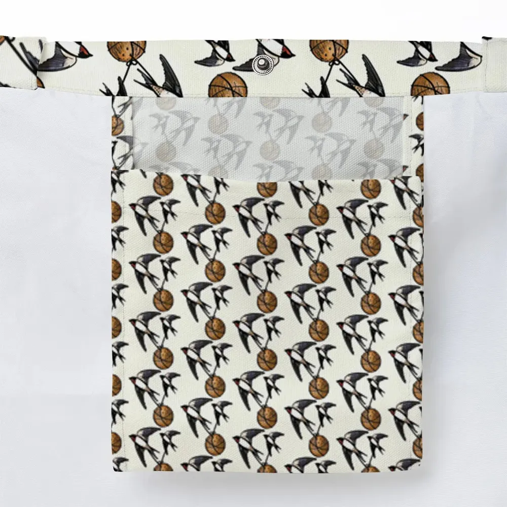European Swallow Monty Python Holy Grail Large Tote Bag - 3