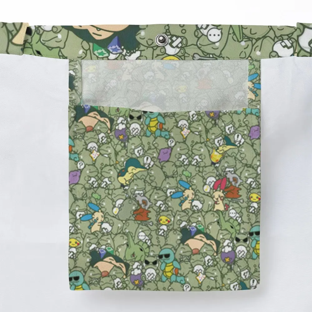 Epic Pokemon Pattern Large Tote Bag - 3