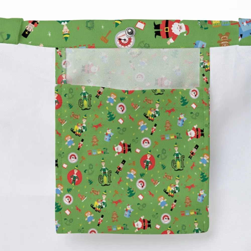 ELF Christmas Pattern Large Tote Bag - 3