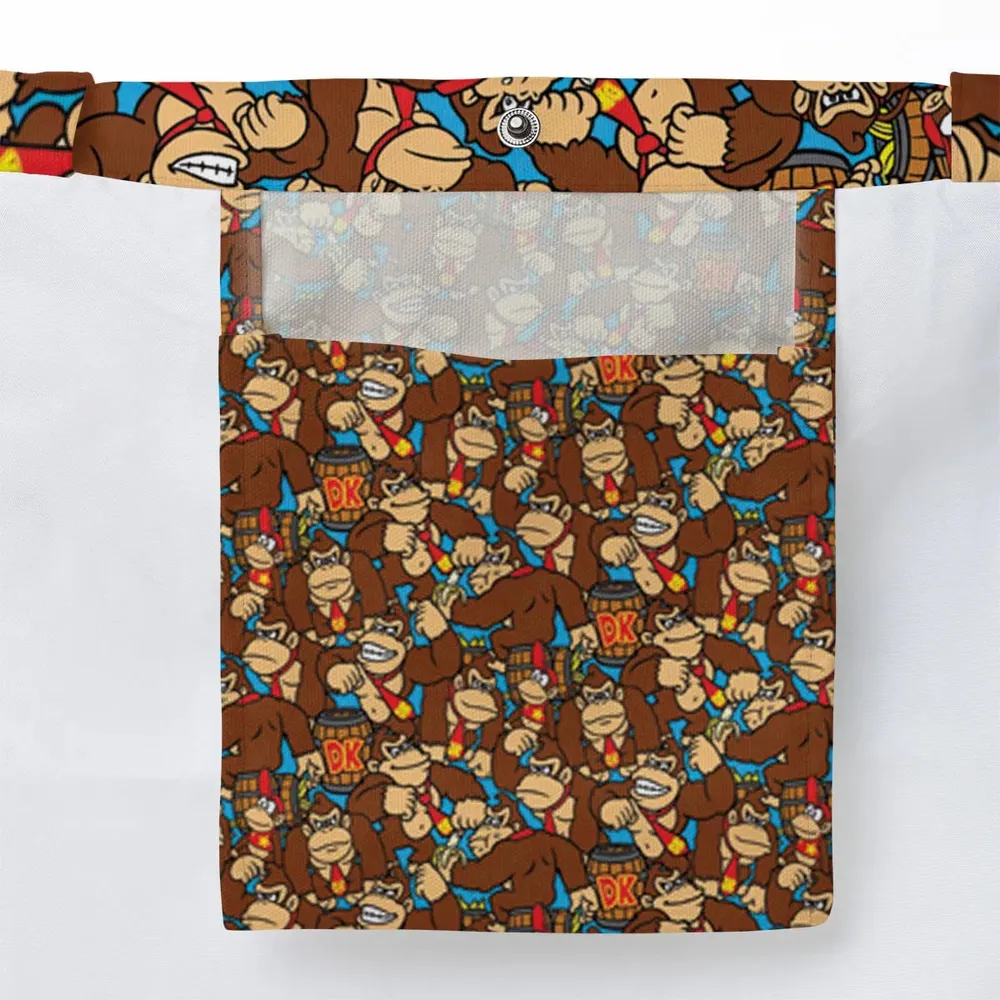 Donkey Kong Pattern Large Tote Bag - 3