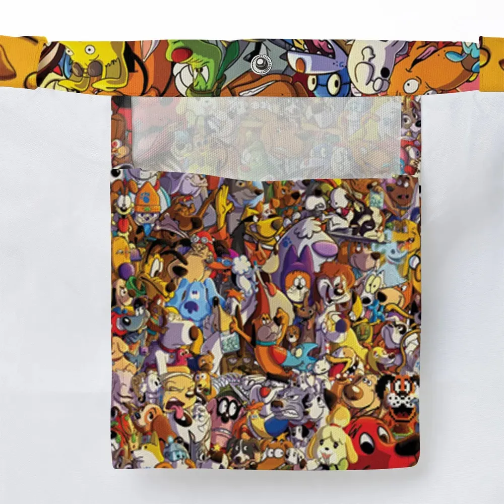 Dogs From Famous Cartoons Large Tote Bag - 3
