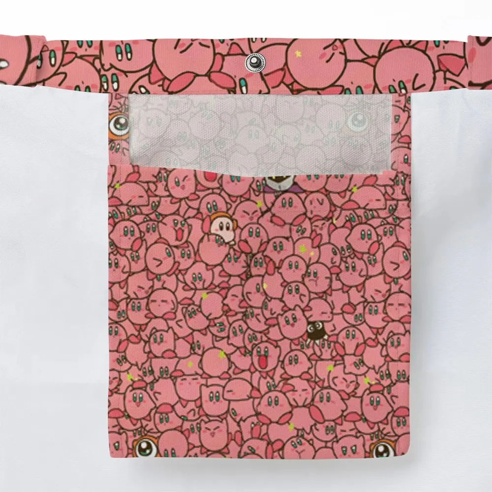 Cute Kirby Waddle Doo Bandana Waddle Dee Meta Knight Kirby's Characters Large Tote Bag - 3