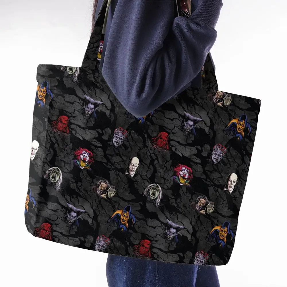 Cult Movie Characters Ghastly Grinner Nosferatu Large Tote Bag - 2