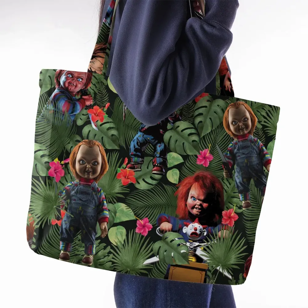 Chucky Just Wanna Have Fun Large Tote Bag - 2