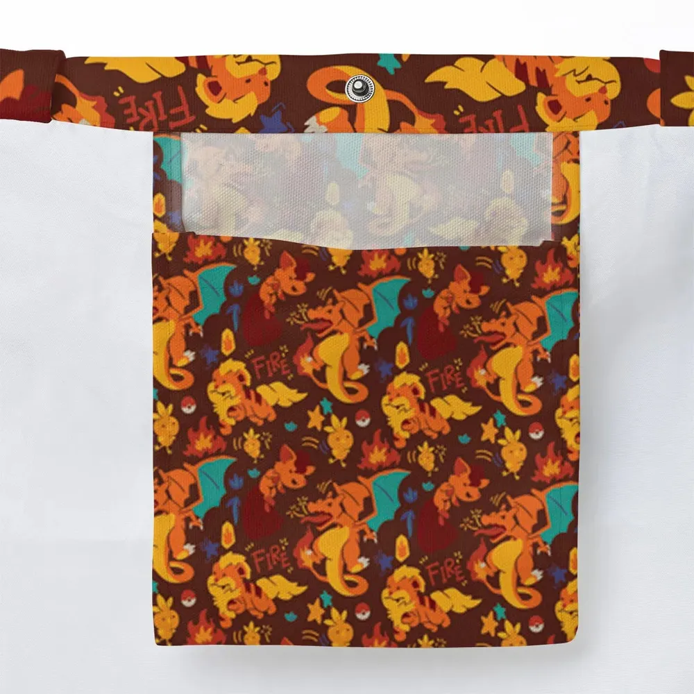 Charizard Arcanine Torchic Fire Pokemon Large Tote Bag - 3