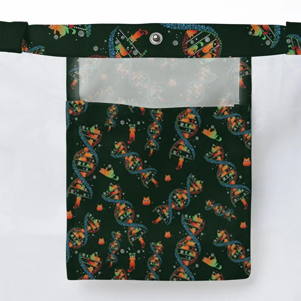 Cat Kitten DNA Pattern Large Tote Bag - 3