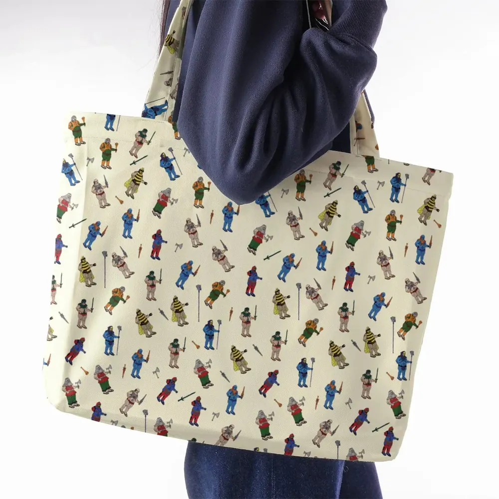 Carl In Masters Of The Universe Pattern Large Tote Bag - 2