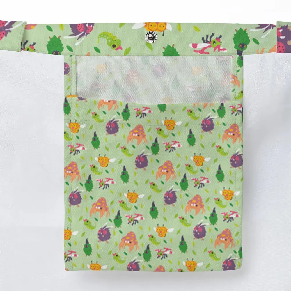 Bug Type Pokemon Pattern Large Tote Bag - 3