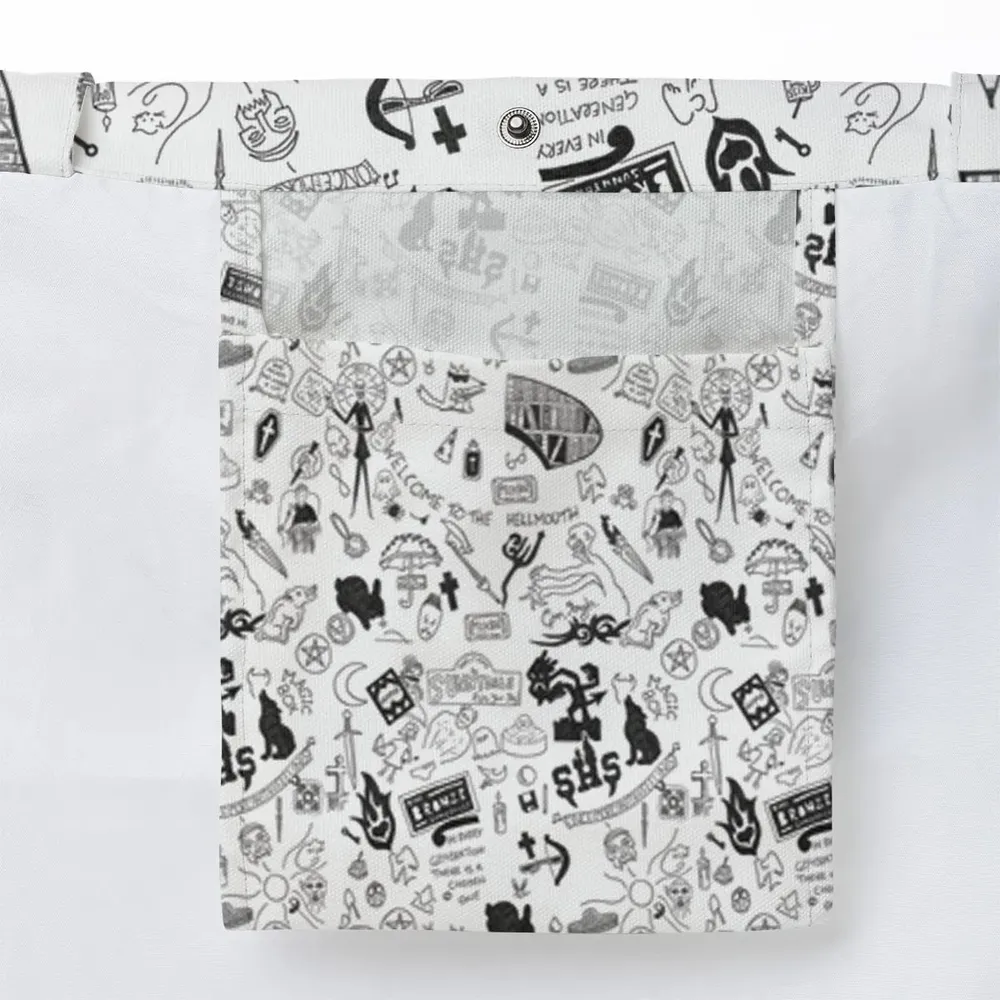 Buffy The Vampire Slayer Pattern Large Tote Bag - 3