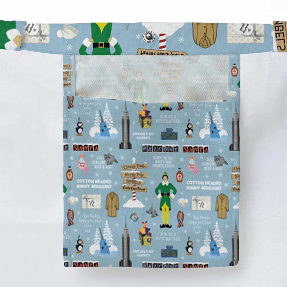 Buddy the ELF Quotes Christmas Large Tote Bag - 3