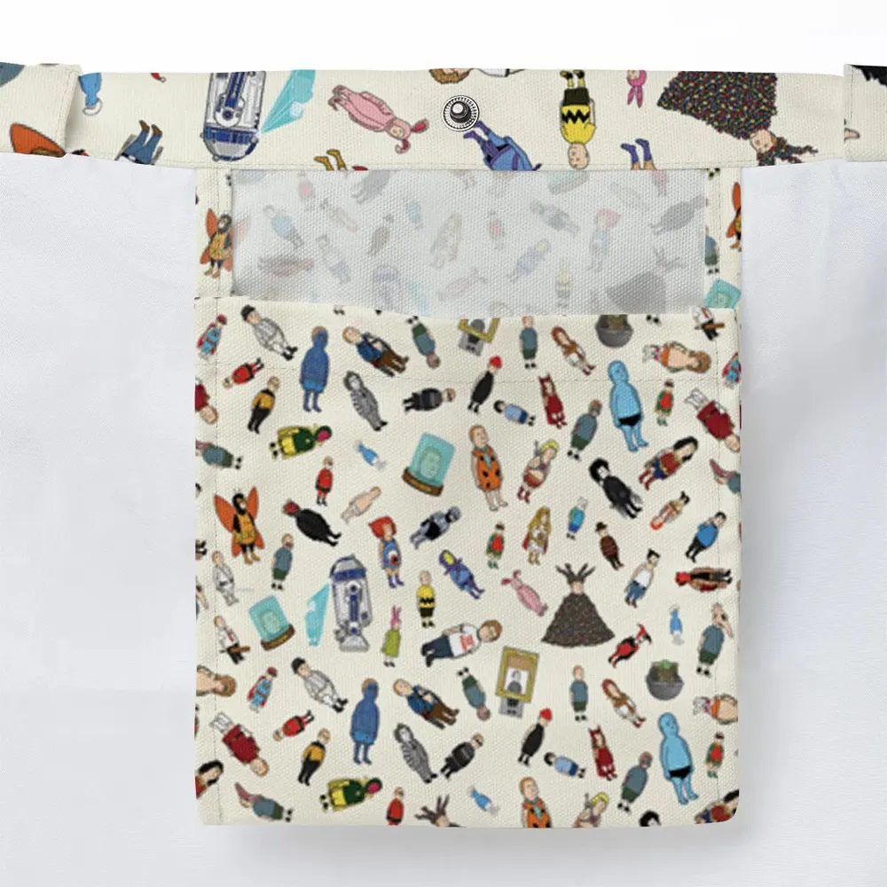 Bobby Hill King Of The Hill Pattern Large Tote Bag - 3