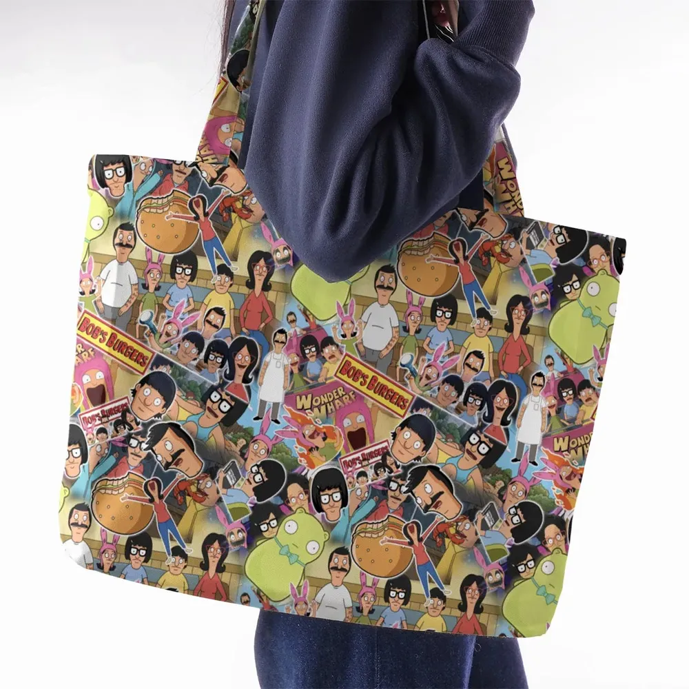 Bob's Burger Wonder Wharf Large Tote Bag - 2