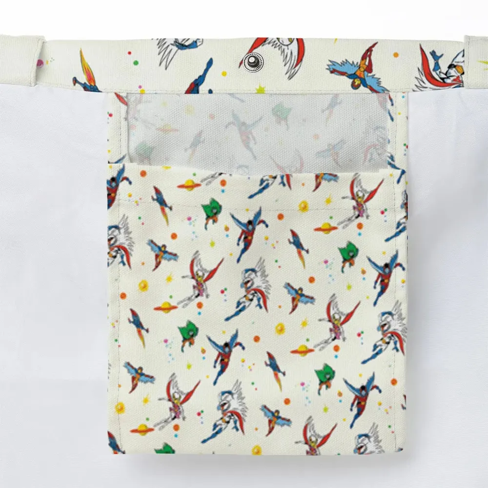 Battle of the Planets Pattern Large Tote Bag - 3