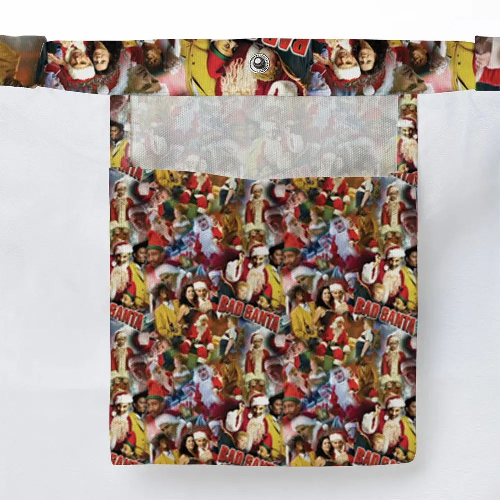 Bad Santa Pattern Large Tote Bag - 3