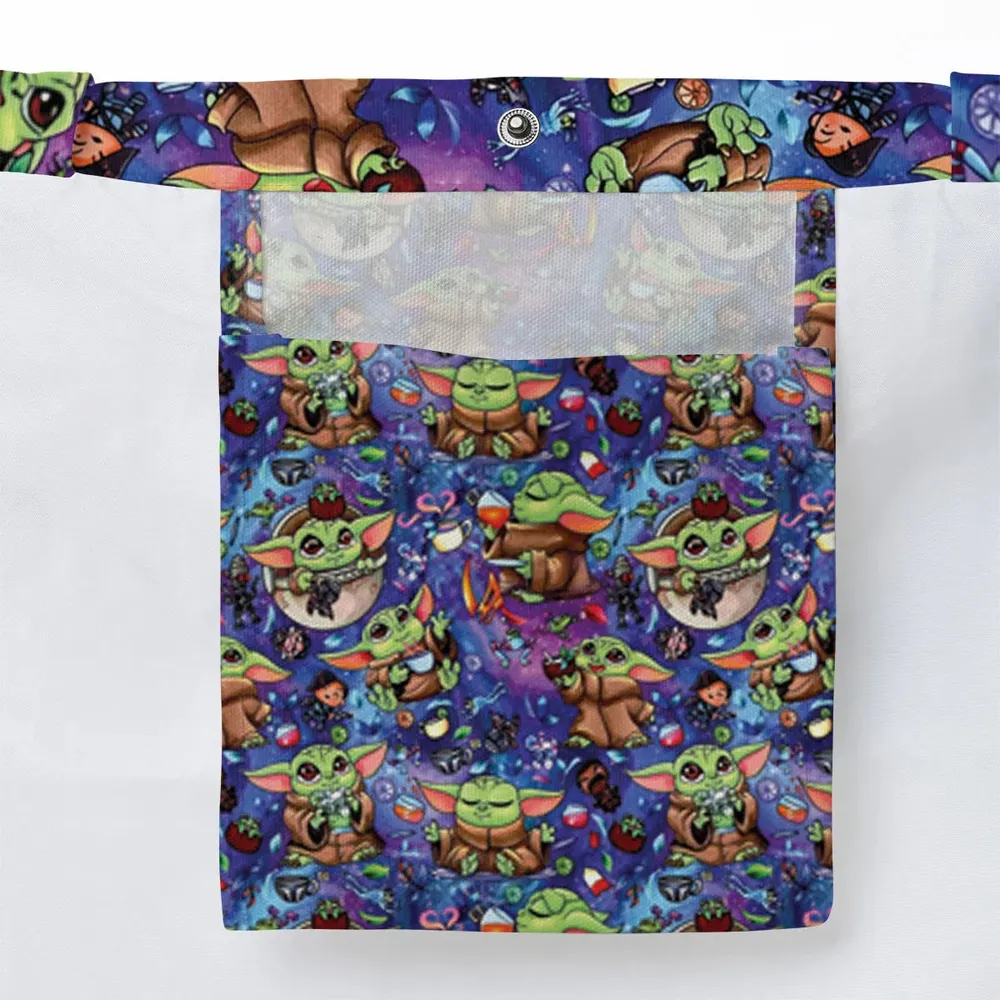 Baby Yoda In the Galaxy Large Tote Bag - 3