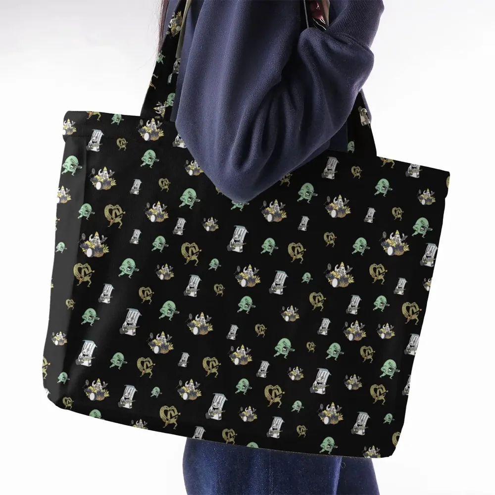 Aqua Teen Hunger Force Pattern Large Tote Bag - 2