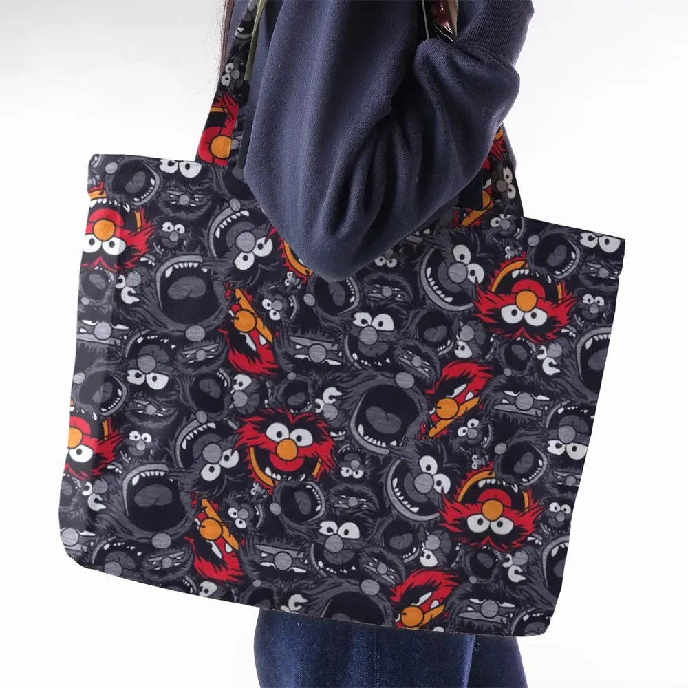 Animal The Muppets Pattern Large Tote Bag - 2