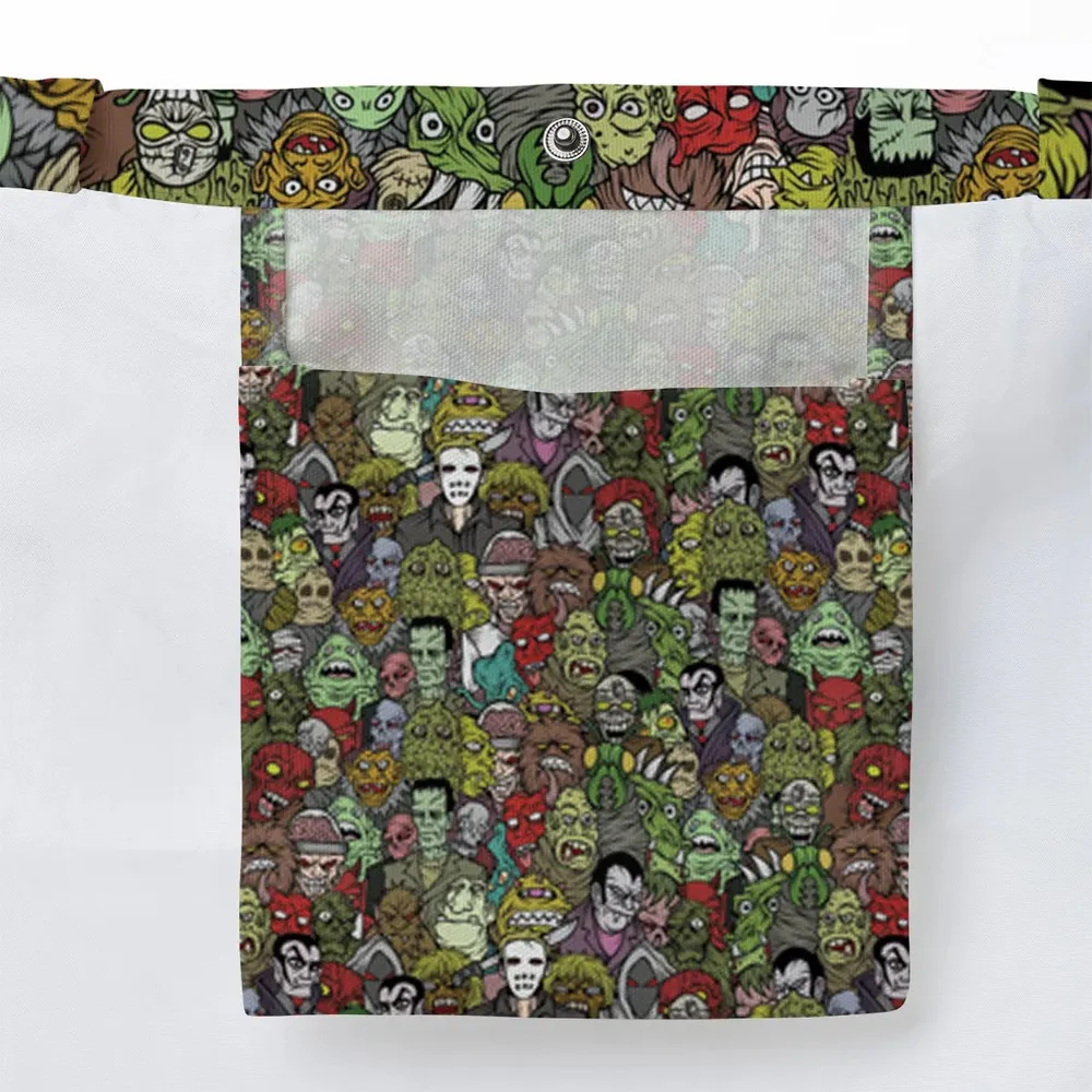 All The Monsters Are Here Large Tote Bag - 3