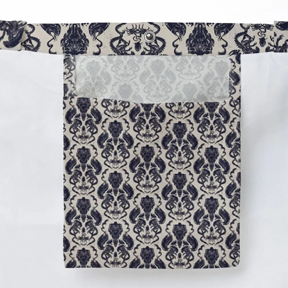 Alien Xenomorph Pattern Large Tote Bag - 3