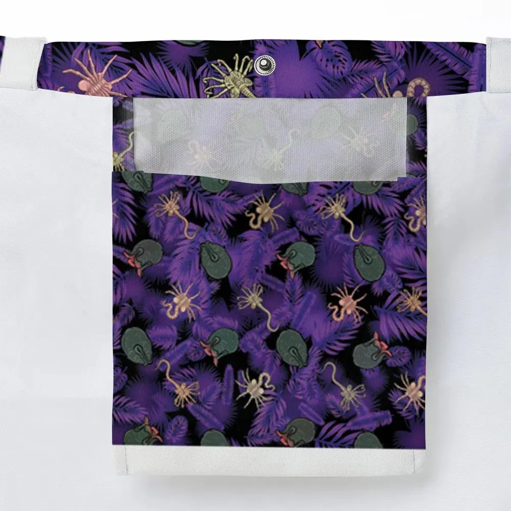 Alien Facehugger Ovomorph Large Tote Bag - 3