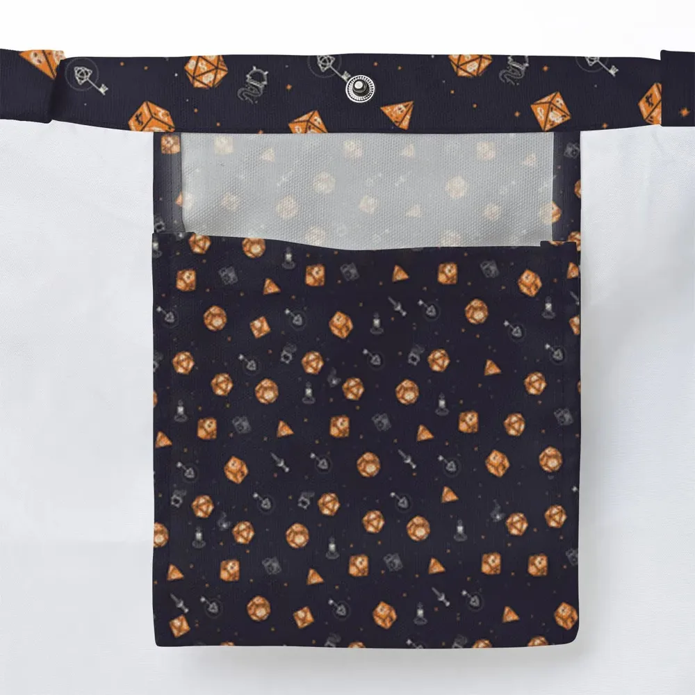 Halloween Dices Pattern Large Tote Bag - 3
