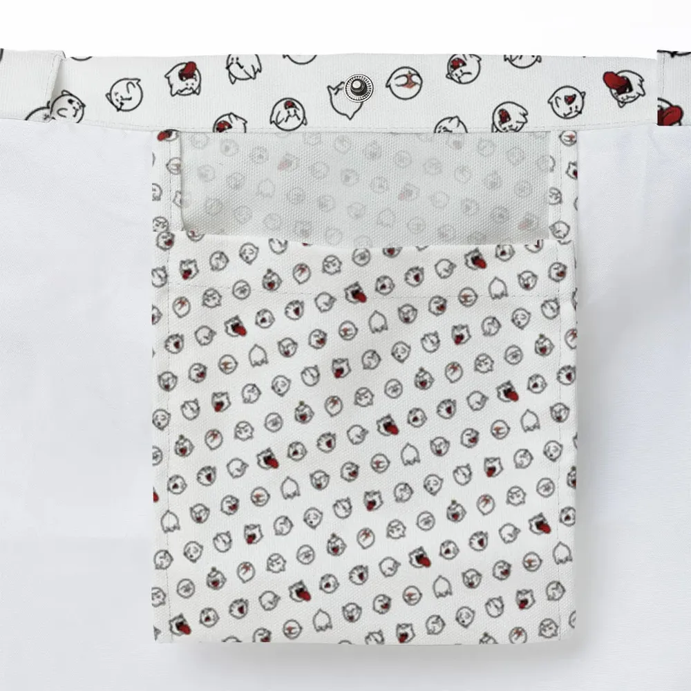 Super Mario Boo Pattern Large Tote Bag - 3