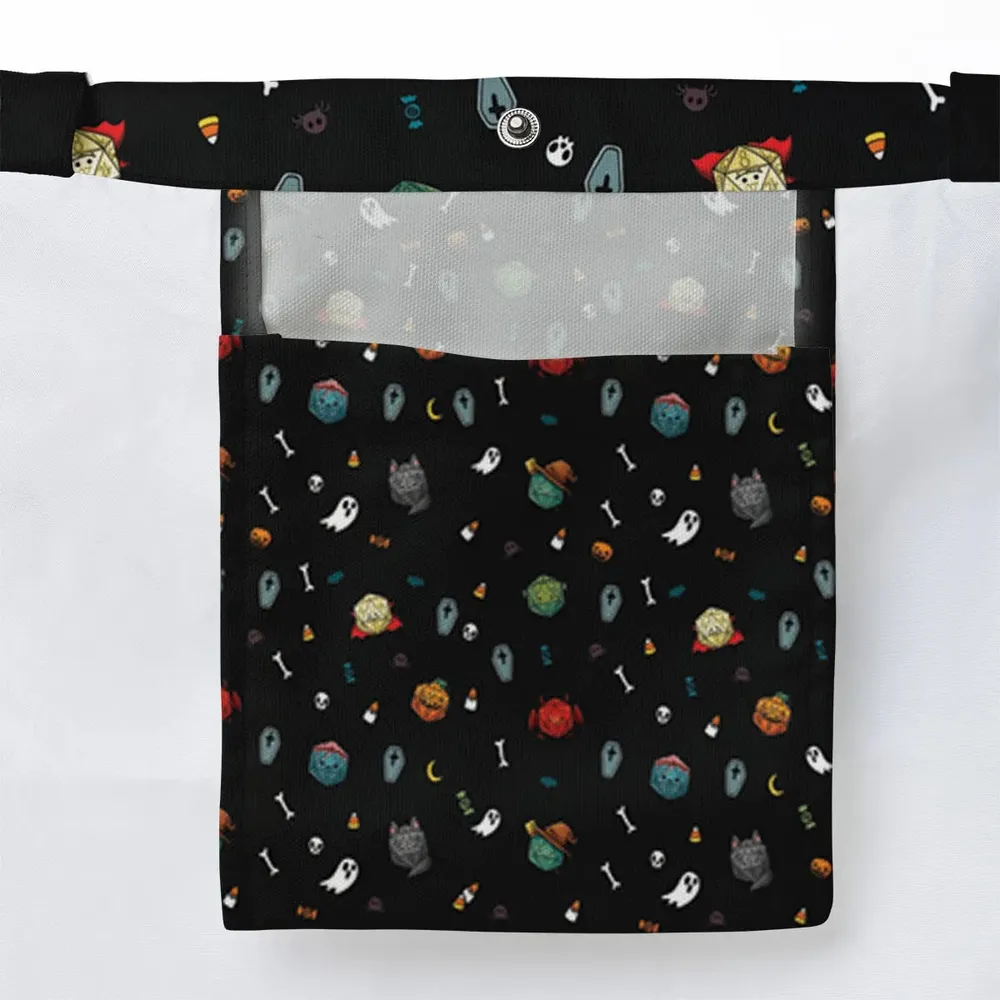 Halloween DND Dices Pattern Large Tote Bag - 3