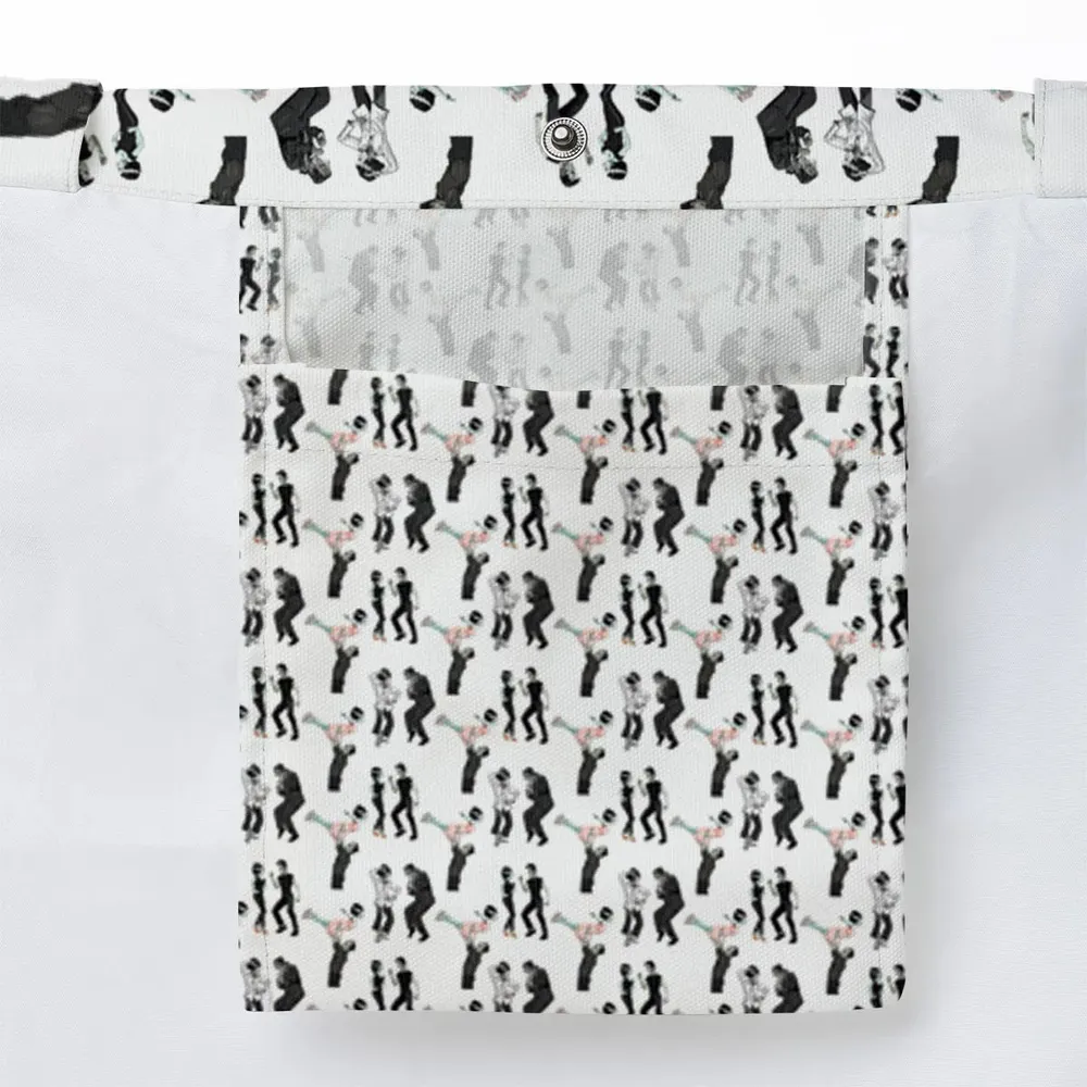 Frankenstein And Bride Dance Movies Dance Scene Mashup Large Tote Bag - 3