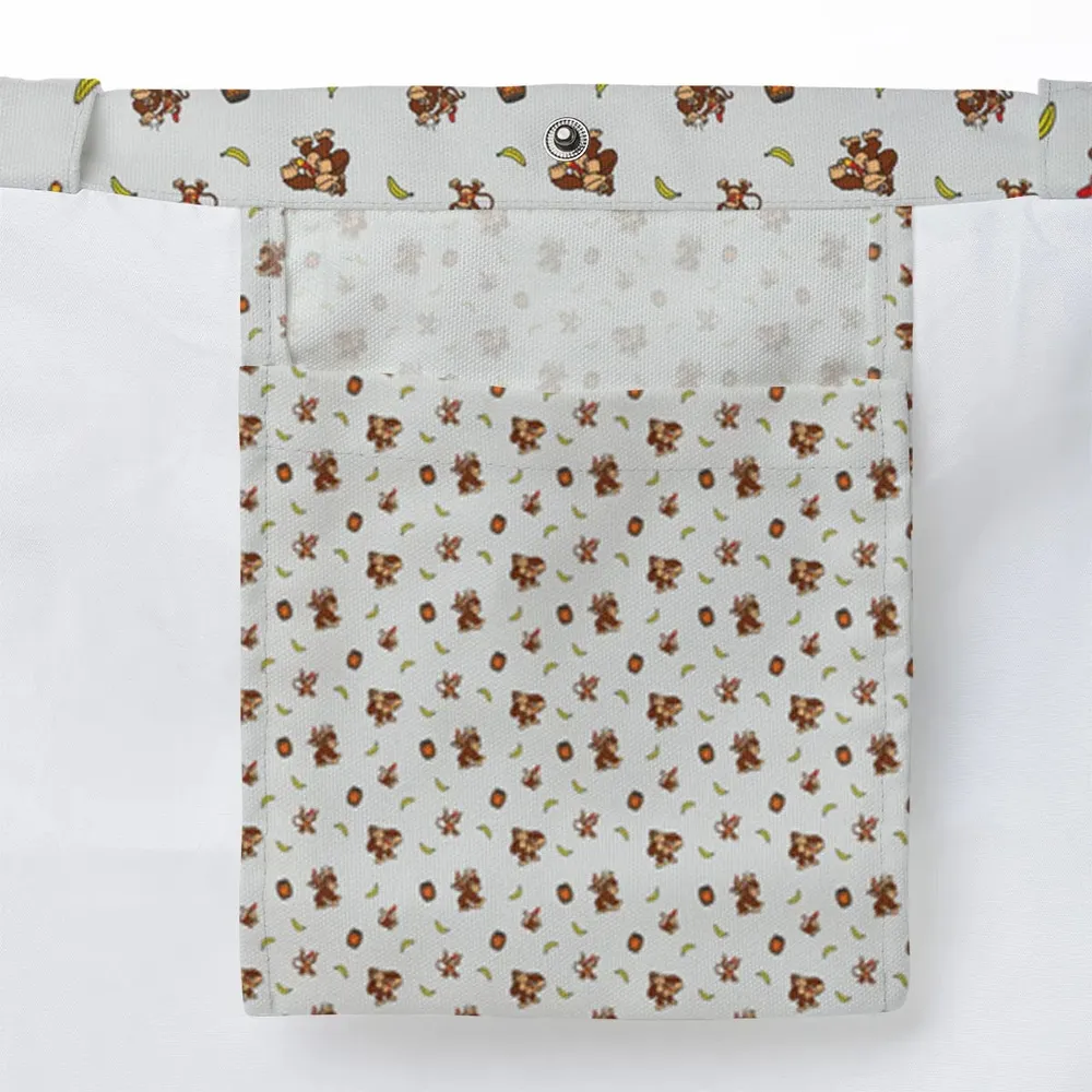 Nintendo Donkey Kong Characters Pattern Large Tote Bag - 3