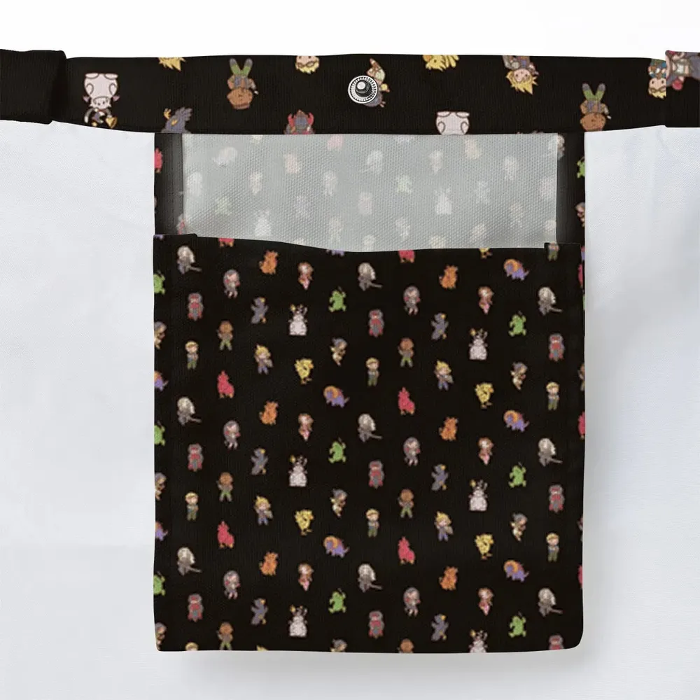 Final Fantasy Characters Pattern Large Tote Bag - 3