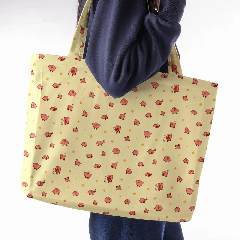 Nintendo Kirby Pattern Large Tote Bag - 2
