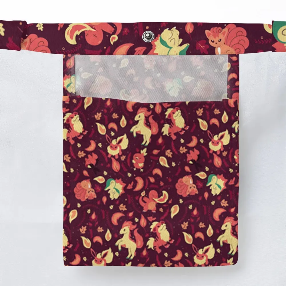 Fire Pokemon Pattern Large Tote Bag - 3