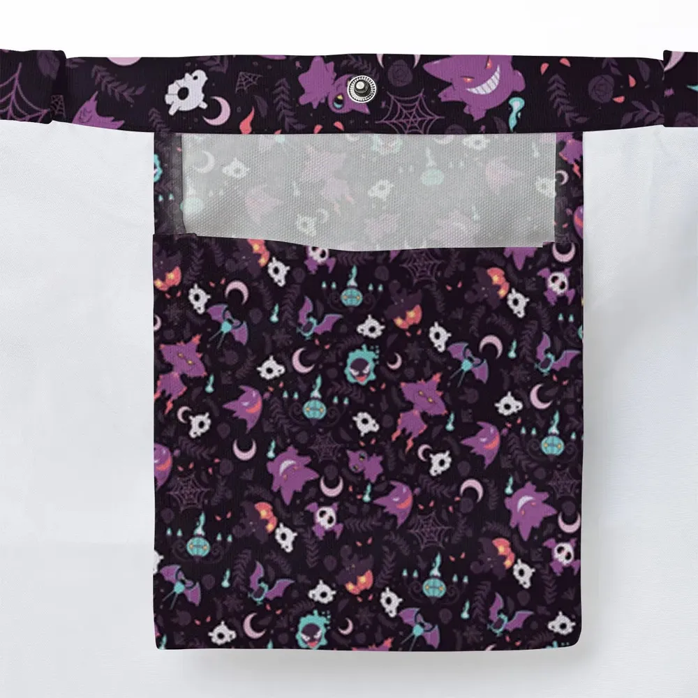 Lavender Town Pokemon Pattern Large Tote Bag - 3