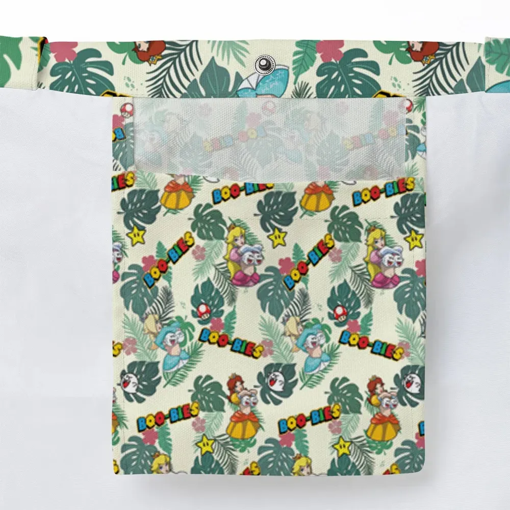 Super Mario Boo-Bies Pattern Large Tote Bag - 3