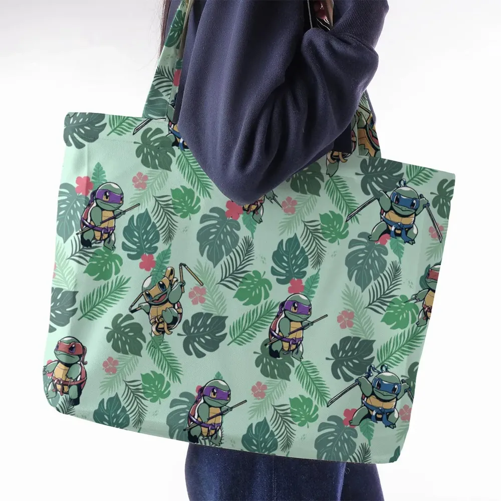 Teenage Mutant Ninja Squirtle Large Tote Bag - 2
