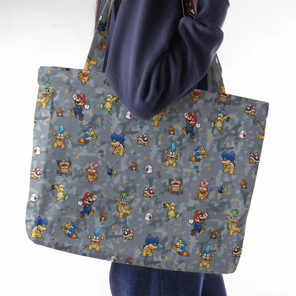 Super Mario Nintendo Video Game Large Tote Bag - 2