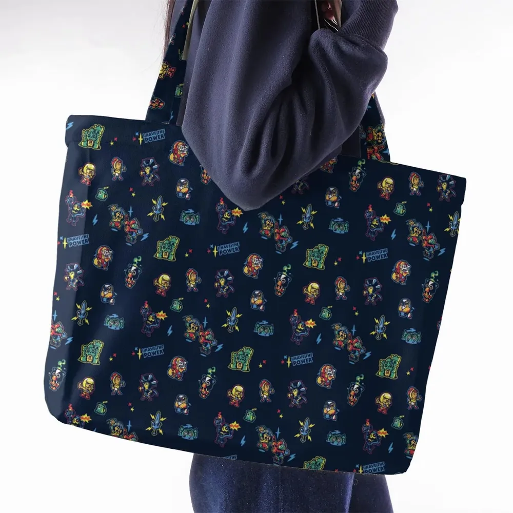 Masters Of The Universe Funny Pattern Large Tote Bag - 2