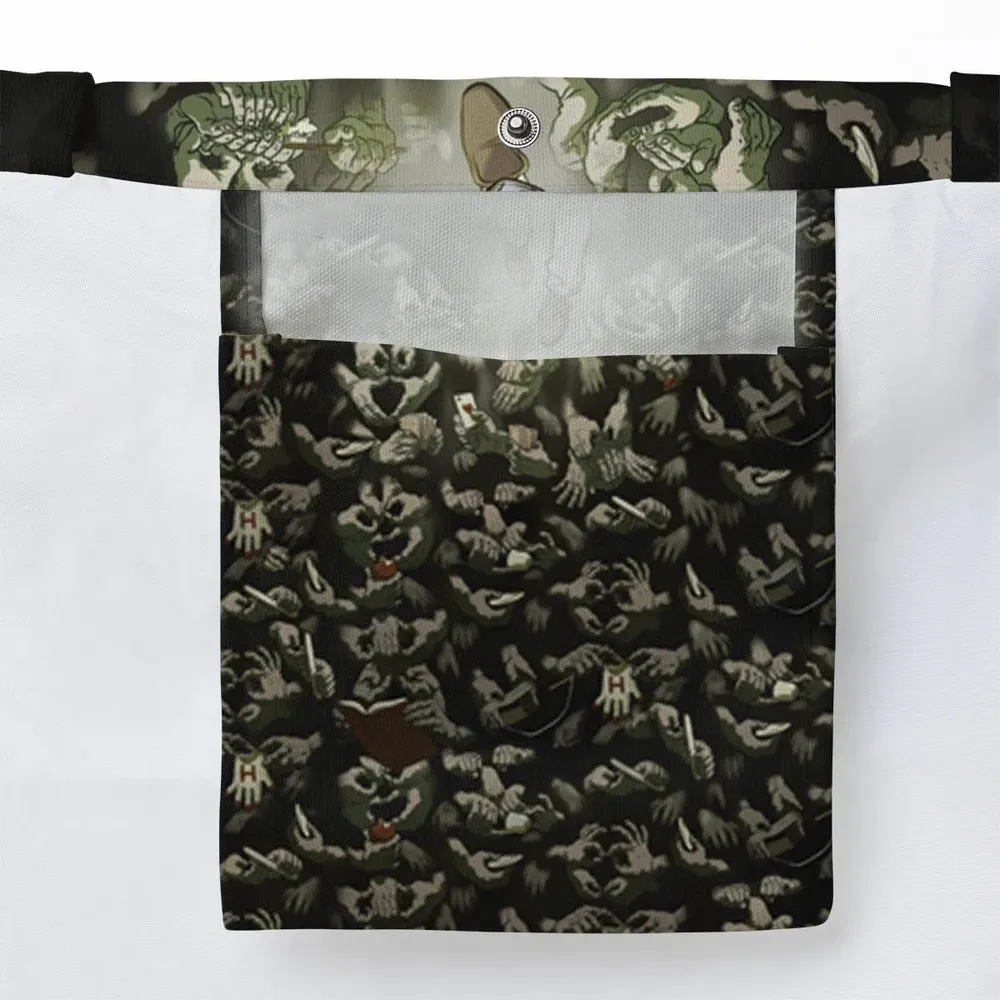 Funny Helping Hands Labyrinth Large Tote Bag - 3