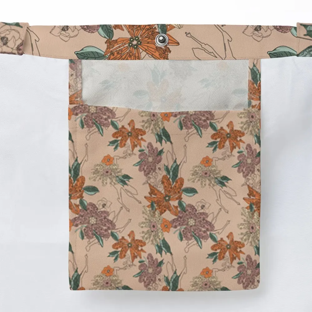 Star Wars Ships Floral Pattern Large Tote Bag - 3