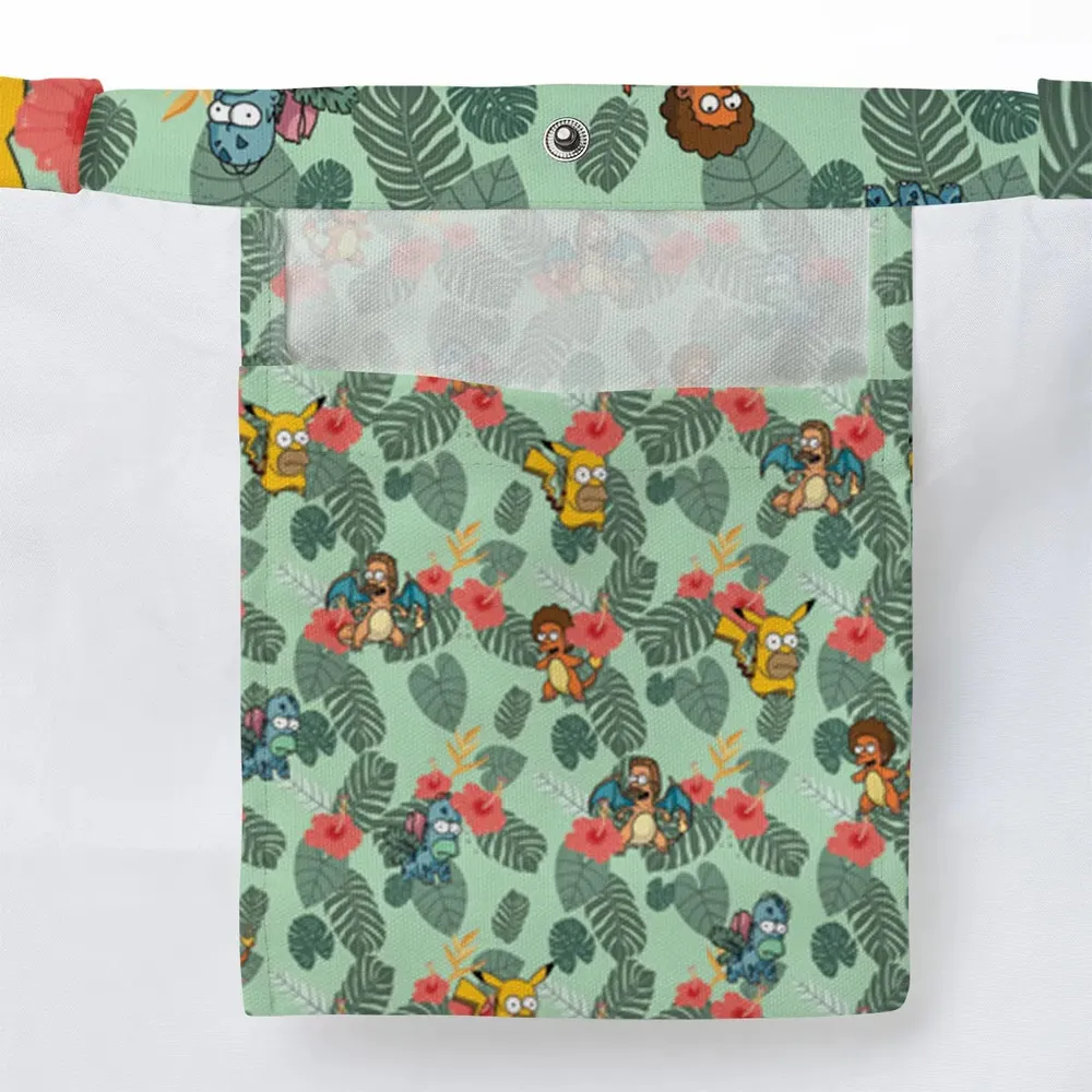 Simpsonmon The Simpsons Pokemon Mashup Large Tote Bag - 3