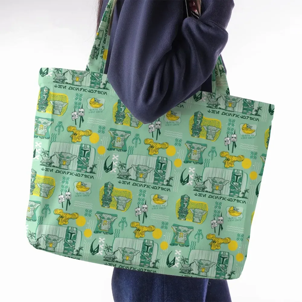 The Mandalorian Star Wars Aloha Large Tote Bag - 2