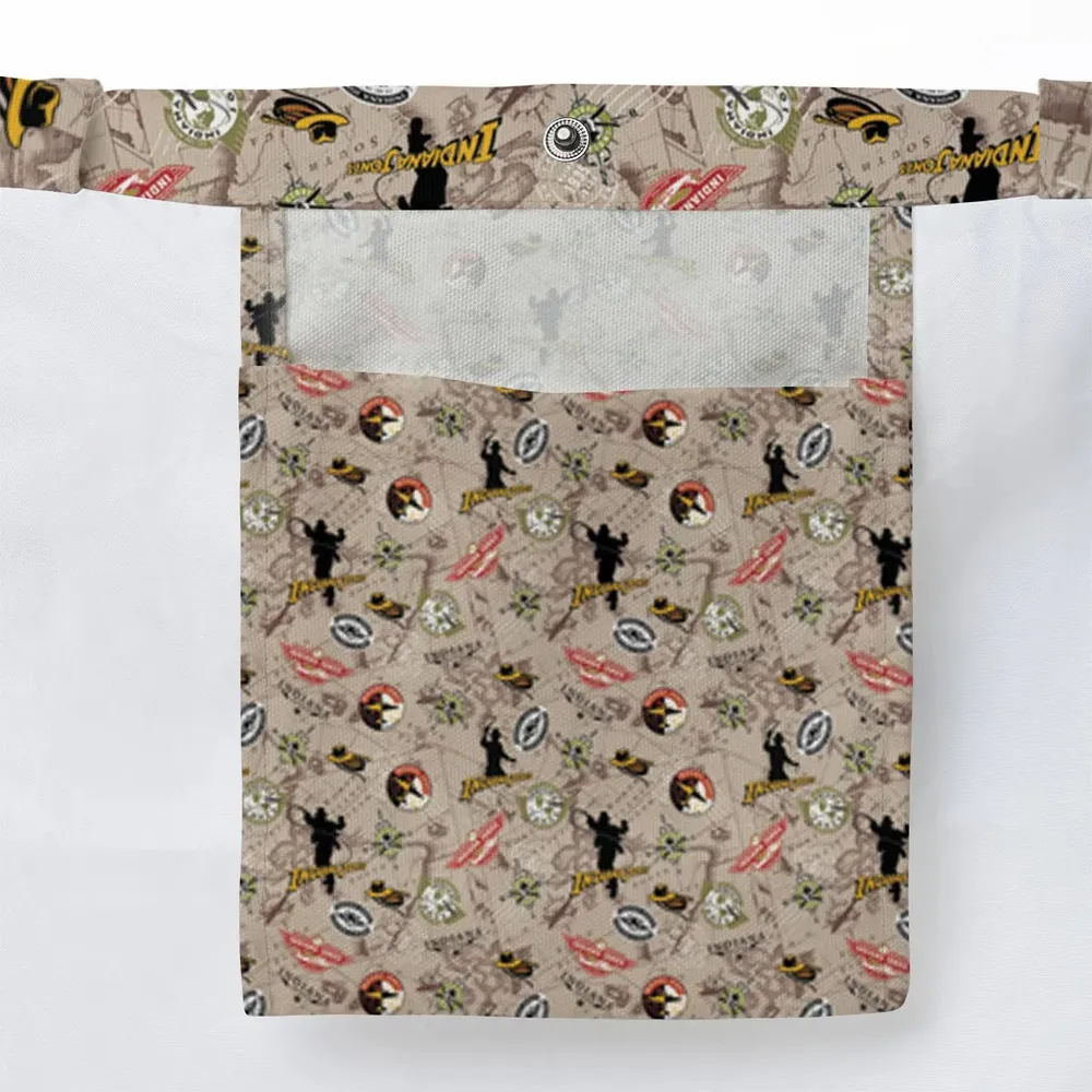 Indiana Jones Patterns Large Tote Bag - 3