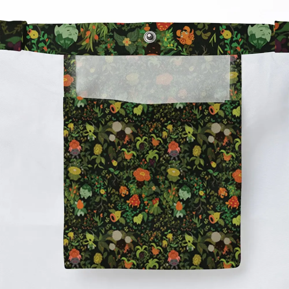 Grass Pokemon Patterns Large Tote Bag - 3